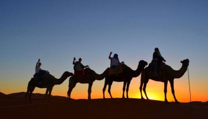 Camel Ride in Merzouga