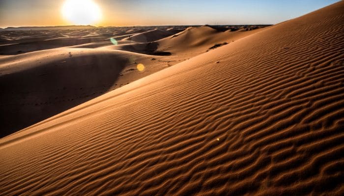 Sahara Desert Sunset